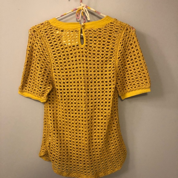Anthropogie gold knot top! - Picture 2 of 3